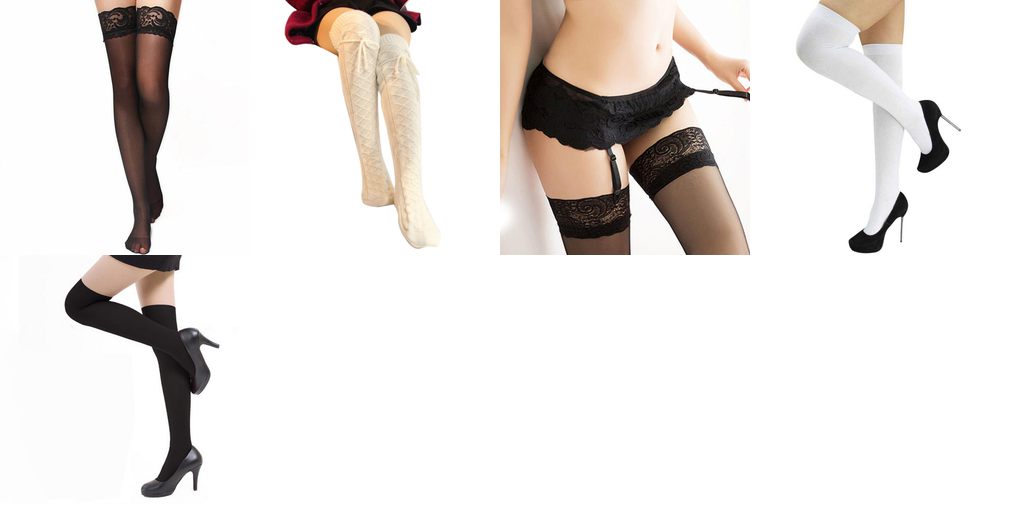 knee socks thin women